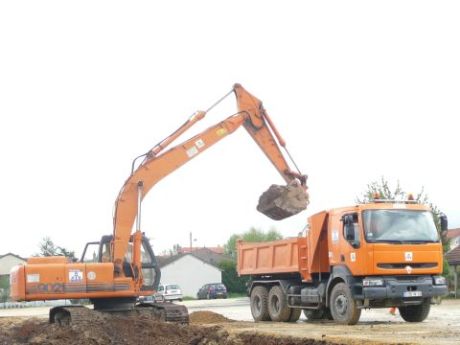 Chantier de construction